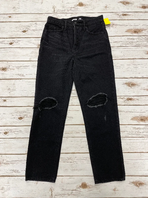 Jeans Skinny By Old Navy In Black Denim, Size: 4