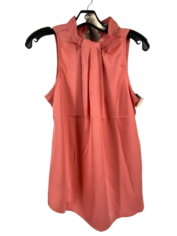 Top Sleeveless By Express In Pink, Size: S