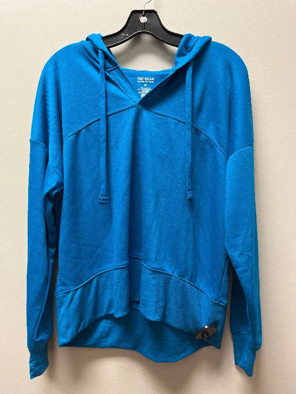 Sweatshirt Hoodie By Tek Gear In Blue, Size: 11.5