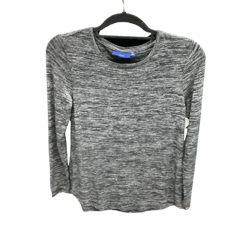 Top Long Sleeve By Apt 9 In Grey, Size: Xs