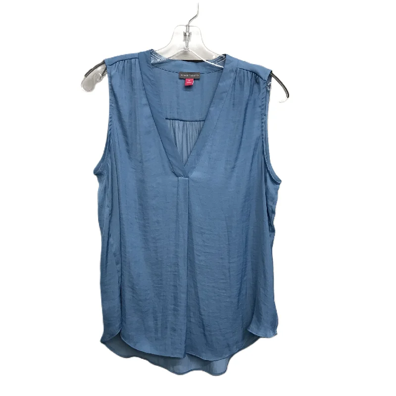 Blue Top Sleeveless By Vince Camuto, Size: M