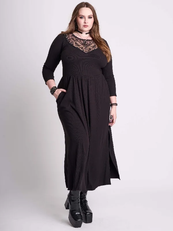 Dark Delights Maxi Dress