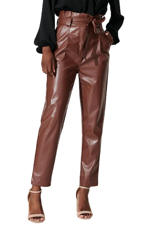 Riley Pant In Chocolate