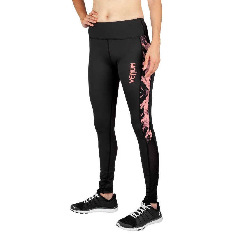 Venum Tecmo Leggings - For Women - Black/Pink